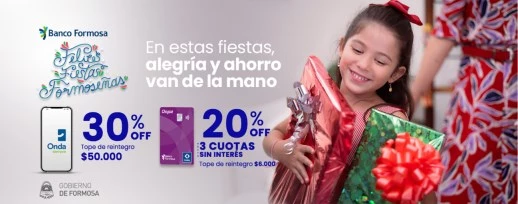 Banco Formosa y el Gobierno provincial impulsan el consumo con el acuerdo "Felices Fiestas Formoseñas"