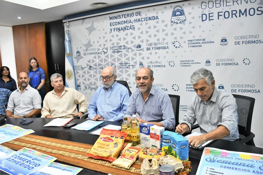 El Gobierno de Formosa, comercios locales y Banco Formosa firmaron el acuerdo de “Precios Formoseños – Edición Semana Santa”