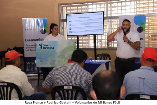 Mi Banco Fácil el programa de educación financiera de Banco Formosa llegó a Riacho He Hé
