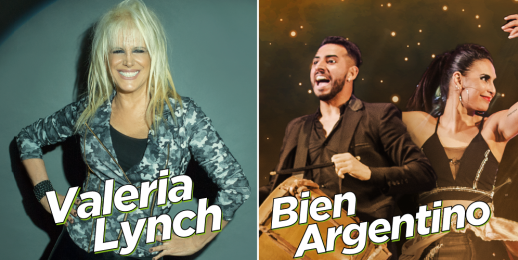 ¡Recital Valeria Lynch & Show de Bien Argentino!