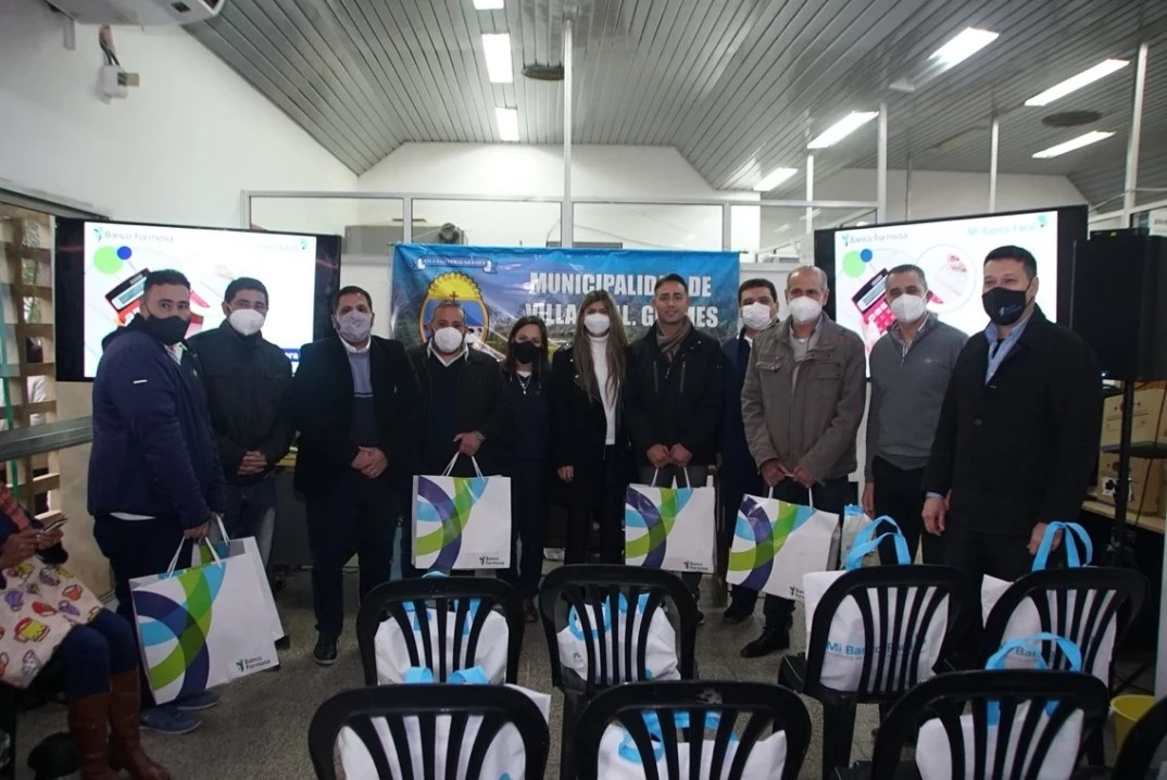 Banco Formosa llegó a Villa General Güemes